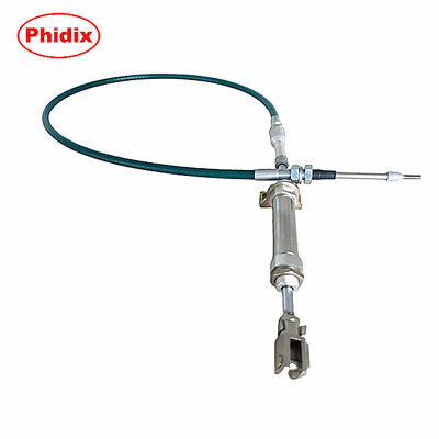 Lắp ráp cáp điều khiển kéo đẩy bằng thép không gỉ với xi lanh để điều khiển cơ khí công nghiệp và xe cộ