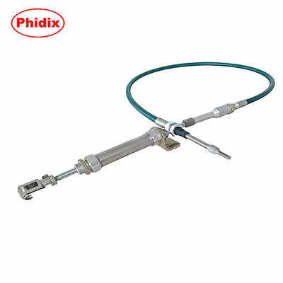 Lắp ráp cáp điều khiển kéo đẩy bằng thép không gỉ hạng nặng với xi lanh để điều khiển cơ khí công nghiệp và xe cộ