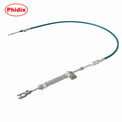 Lắp ráp cáp điều khiển kéo đẩy bằng thép không gỉ hạng nặng với xi lanh để điều khiển cơ khí công nghiệp và xe cộ