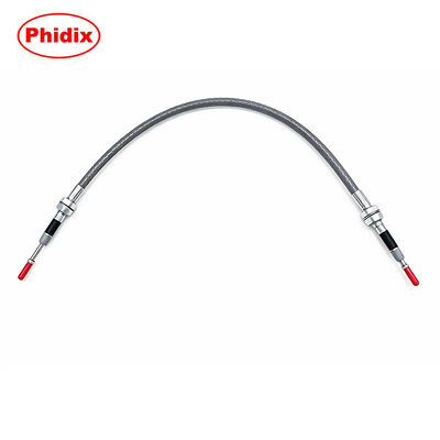 Cáp điều khiển kéo đẩy có thể điều chỉnh hai đầu được lắp ráp đầy đủ để điều khiển chuyển động cơ học công nghiệp