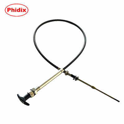 Cáp điều khiển xoay khóa đẩy kéo với khóa chính xác và điều khiển tuyến tính đẩy kéo hai chiều cho khả năng chống nhiệt độ khắc nghiệt