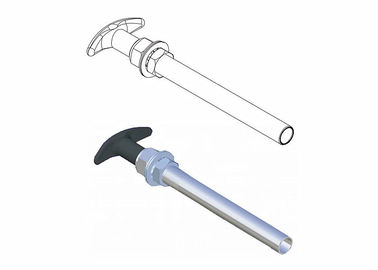 Twist khóa đẩy kéo điều khiển cáp lắp ráp đầu điều khiển cho ga dừng