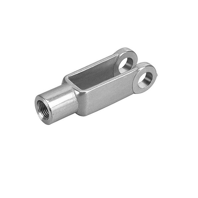 Phản kháng thấp đẩy kéo cáp kết thúc phụ kiện thép Clevis Thread 1/4 - 28 RH U fork
