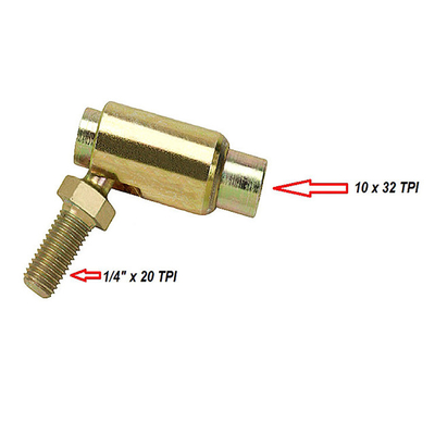 Nhôm bóng thép không gỉ màu vàng với SS Spring cho các tập hợp cáp